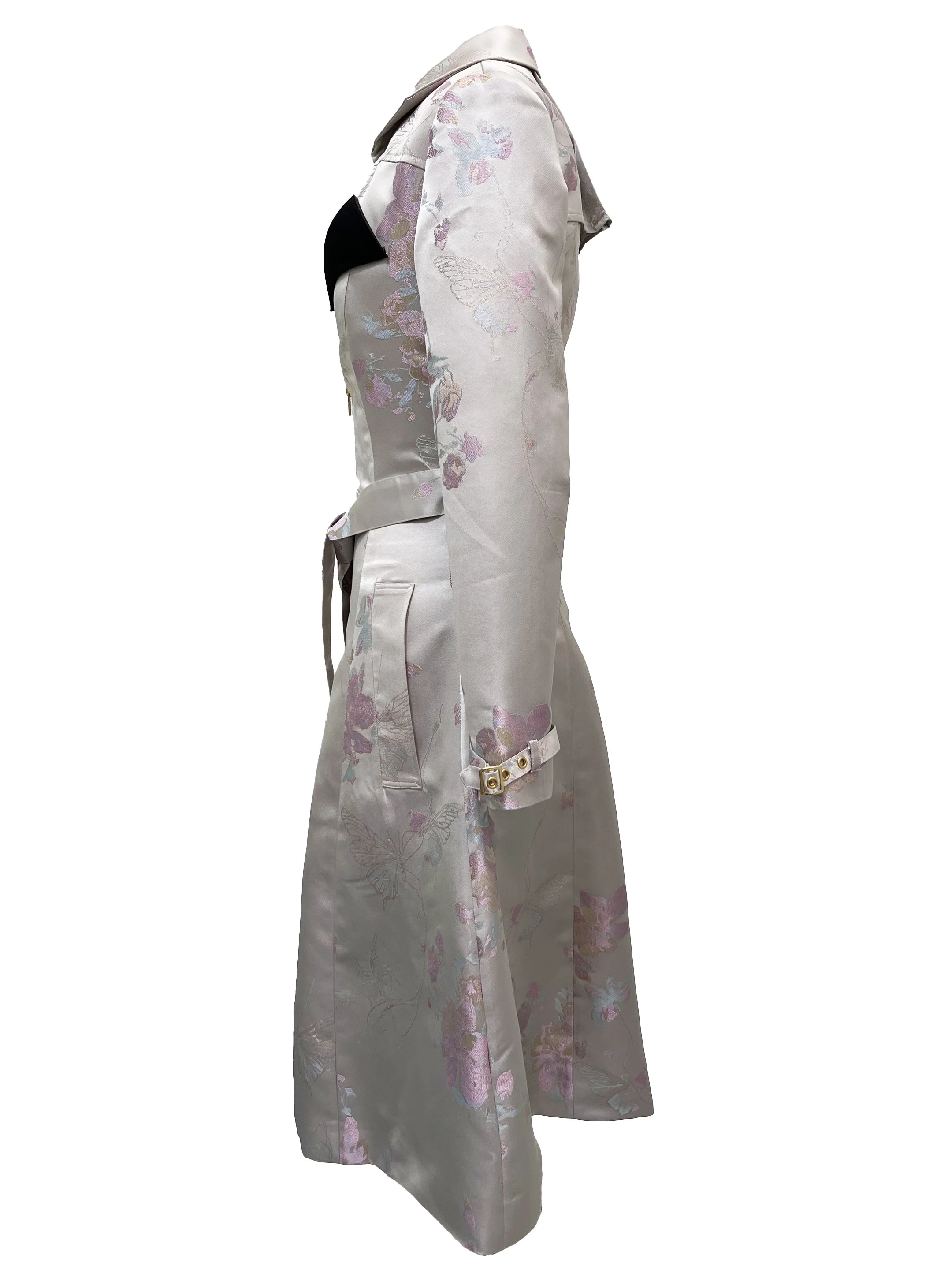 ミュージシャン Perfume closet SATIN COMBI TRENCH COAT Shop SATIN TRENCH COAT Online in Kuwait | VogaCloset